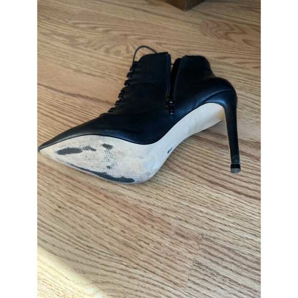 ALDO Jonasson Lace Up Ankle Booties Stiletto Heels Women’s‎ Size 7 Made Brazil - Picture 6 of 12